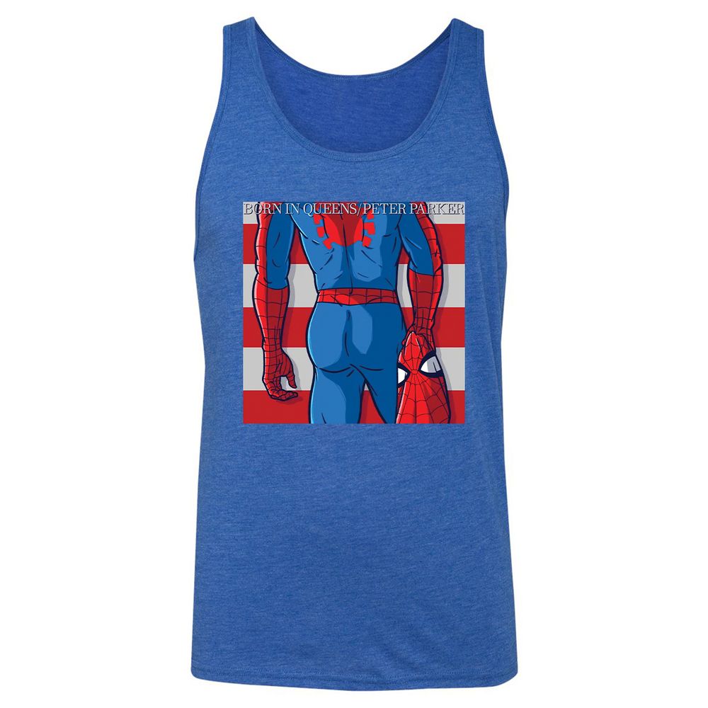 Unisex Jersey Tank - E4GMNV1A - True Royal Triblend - 12