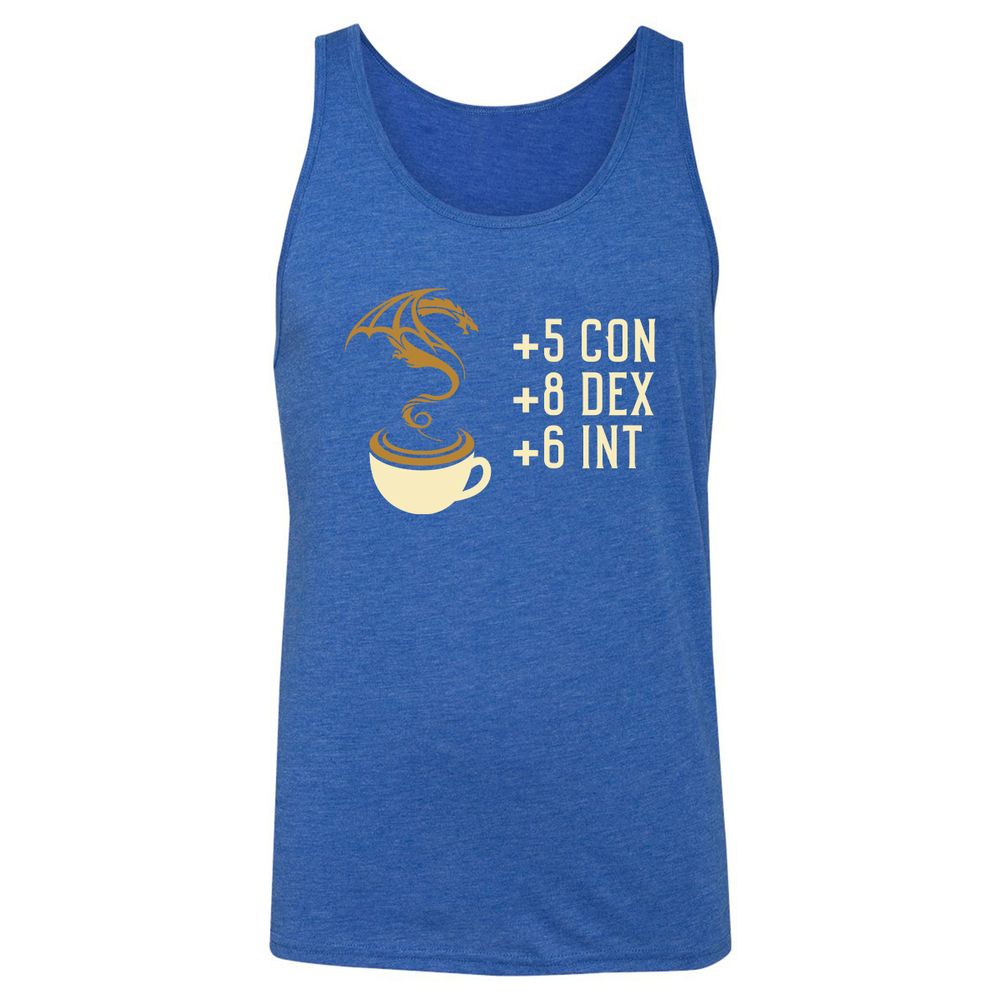 Unisex Jersey Tank - YEVUHEAN - True Royal Triblend - 12