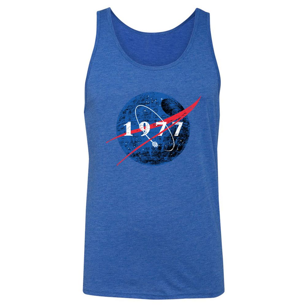 Unisex Jersey Tank - HGAPW677 - True Royal Triblend - 12