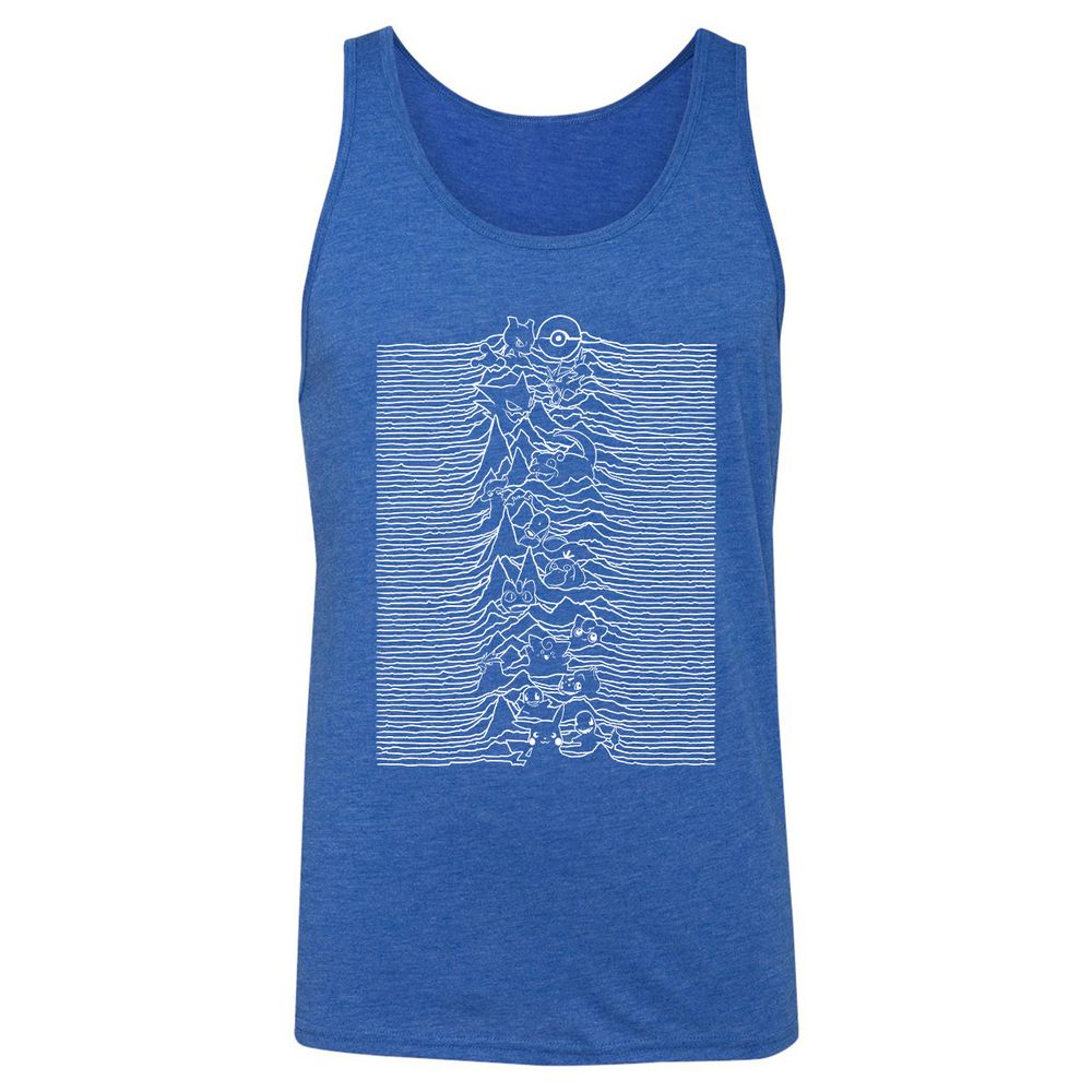 Unisex Jersey Tank - PV45XXK2 - True Royal Triblend - 12