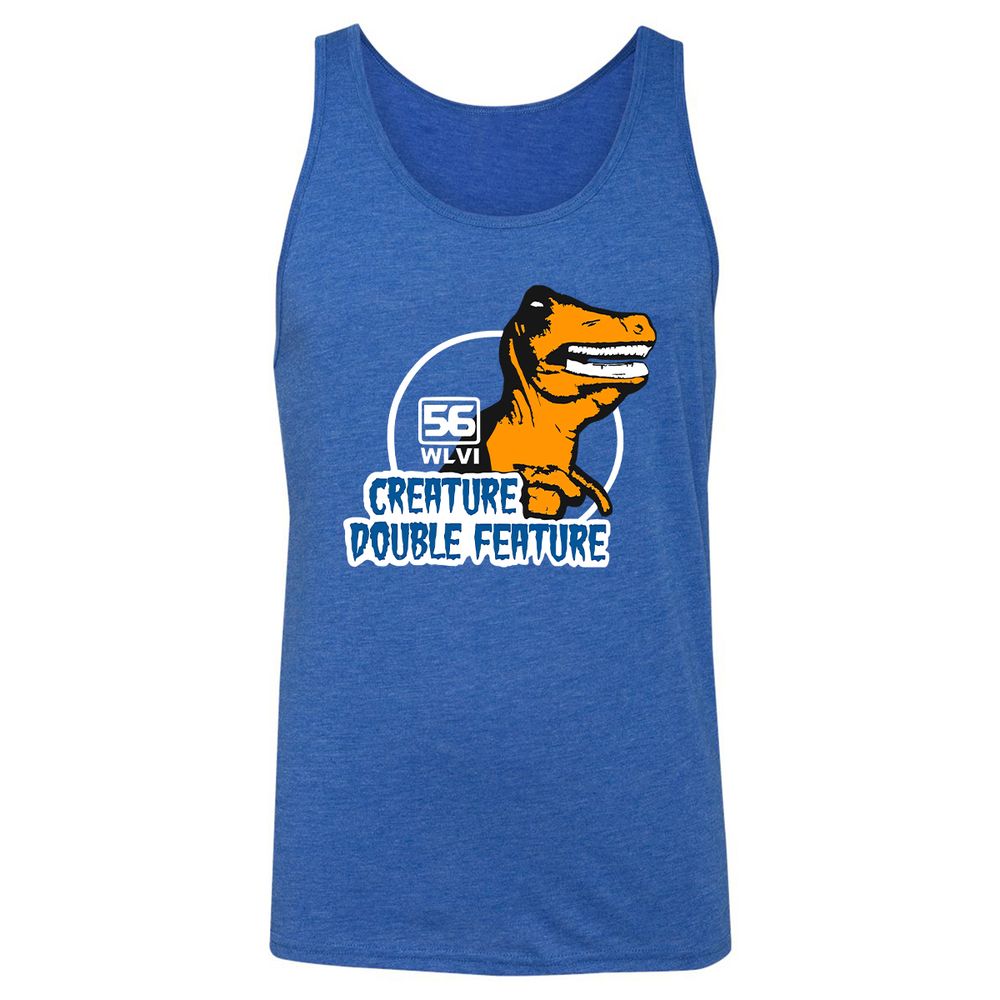 Unisex Jersey Tank - YPFGKRFP - True Royal Triblend - 12