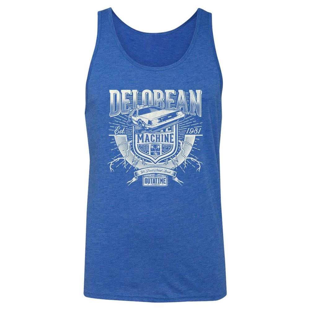 Unisex Jersey Tank - AEPFPJGP - True Royal Triblend - 12