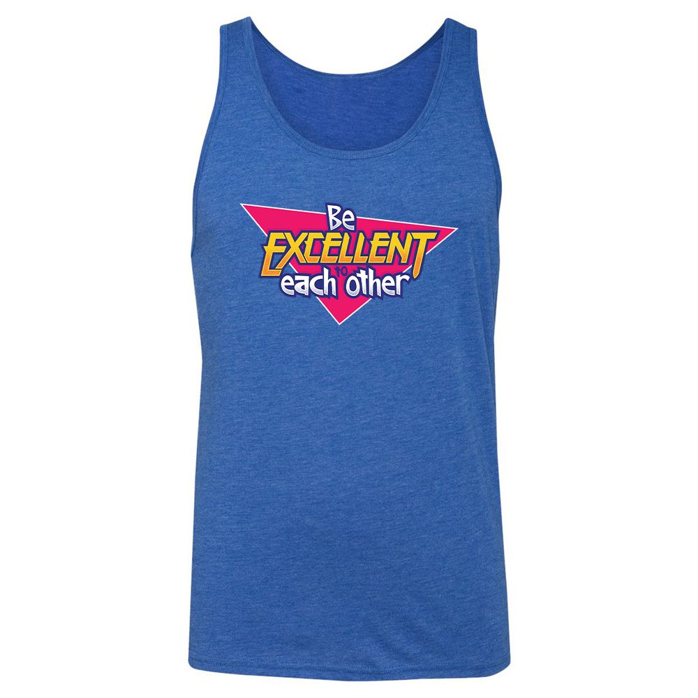 Unisex Jersey Tank - VHYRB3PQ - True Royal Triblend - 12