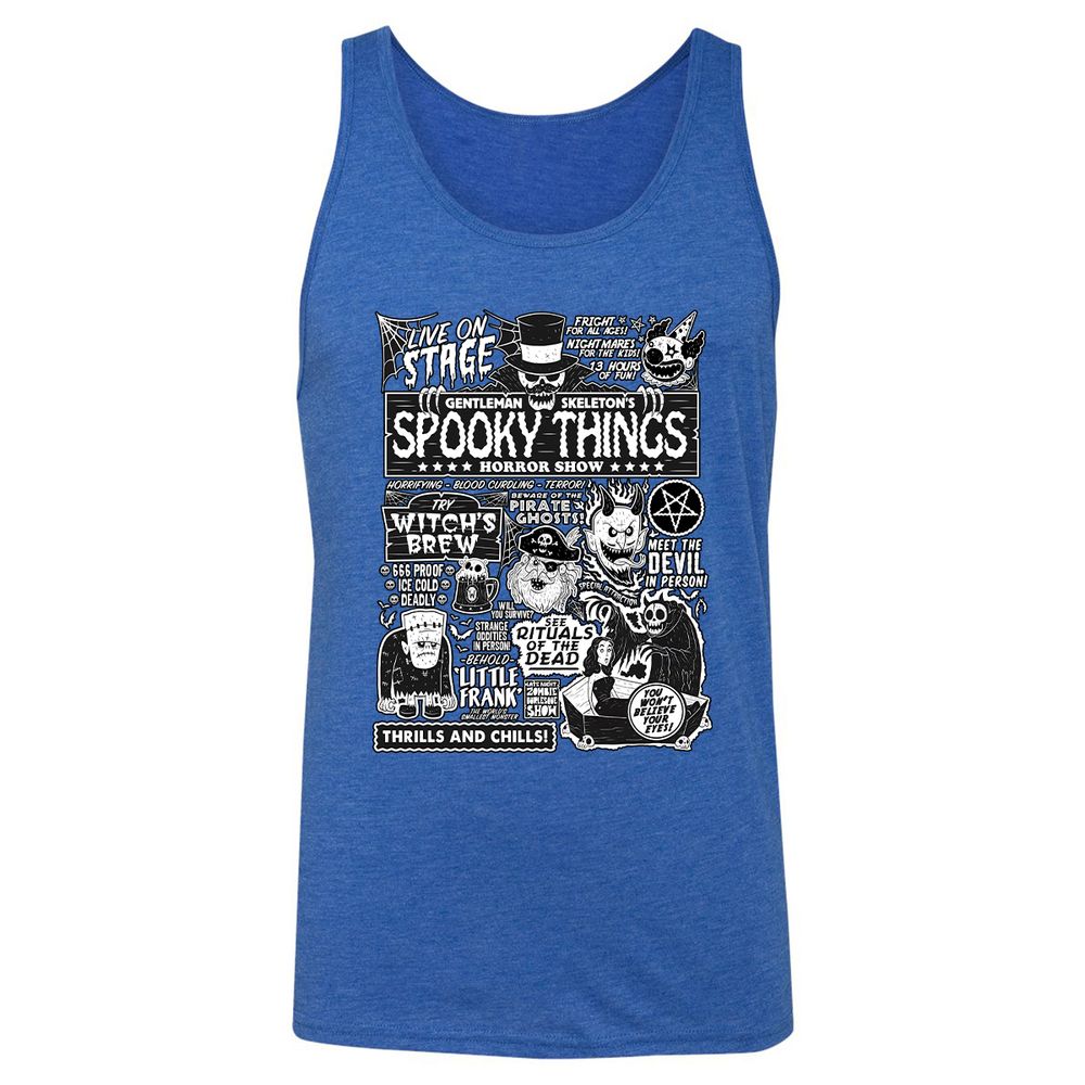 Unisex Jersey Tank - 84ELUZ8V - True Royal Triblend - 12