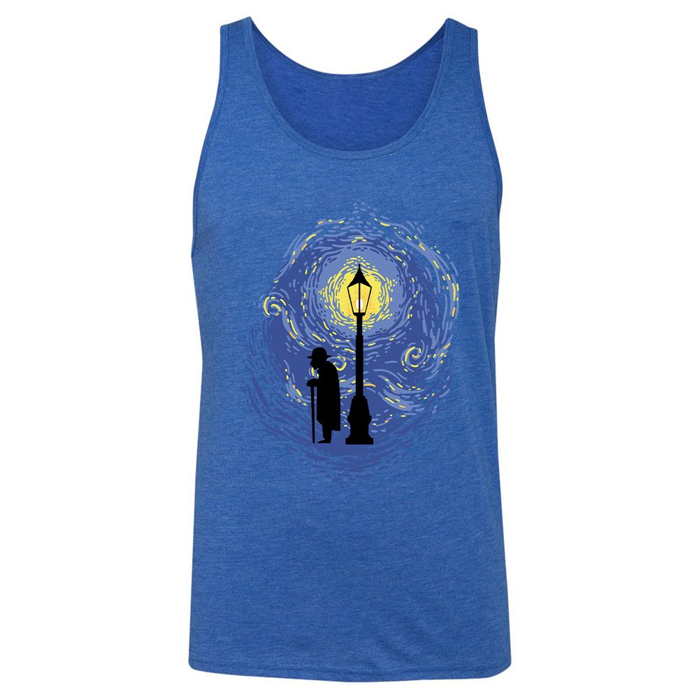 Unisex Jersey Tank - 4WMQZDYH - True Royal Triblend - 12