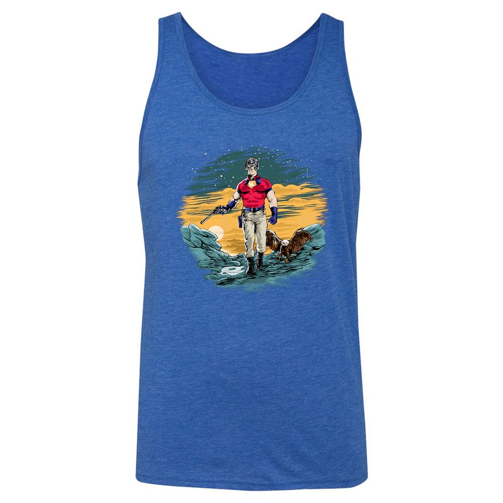 Unisex Jersey Tank - B22Y7Y8J - True Royal Triblend - 12