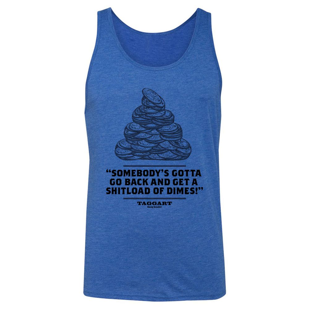 Unisex Jersey Tank - 1S1YVBUX - True Royal Triblend - 12