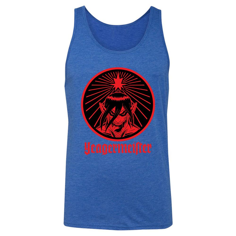 Unisex Jersey Tank - FBSAKLYS - True Royal Triblend - 12