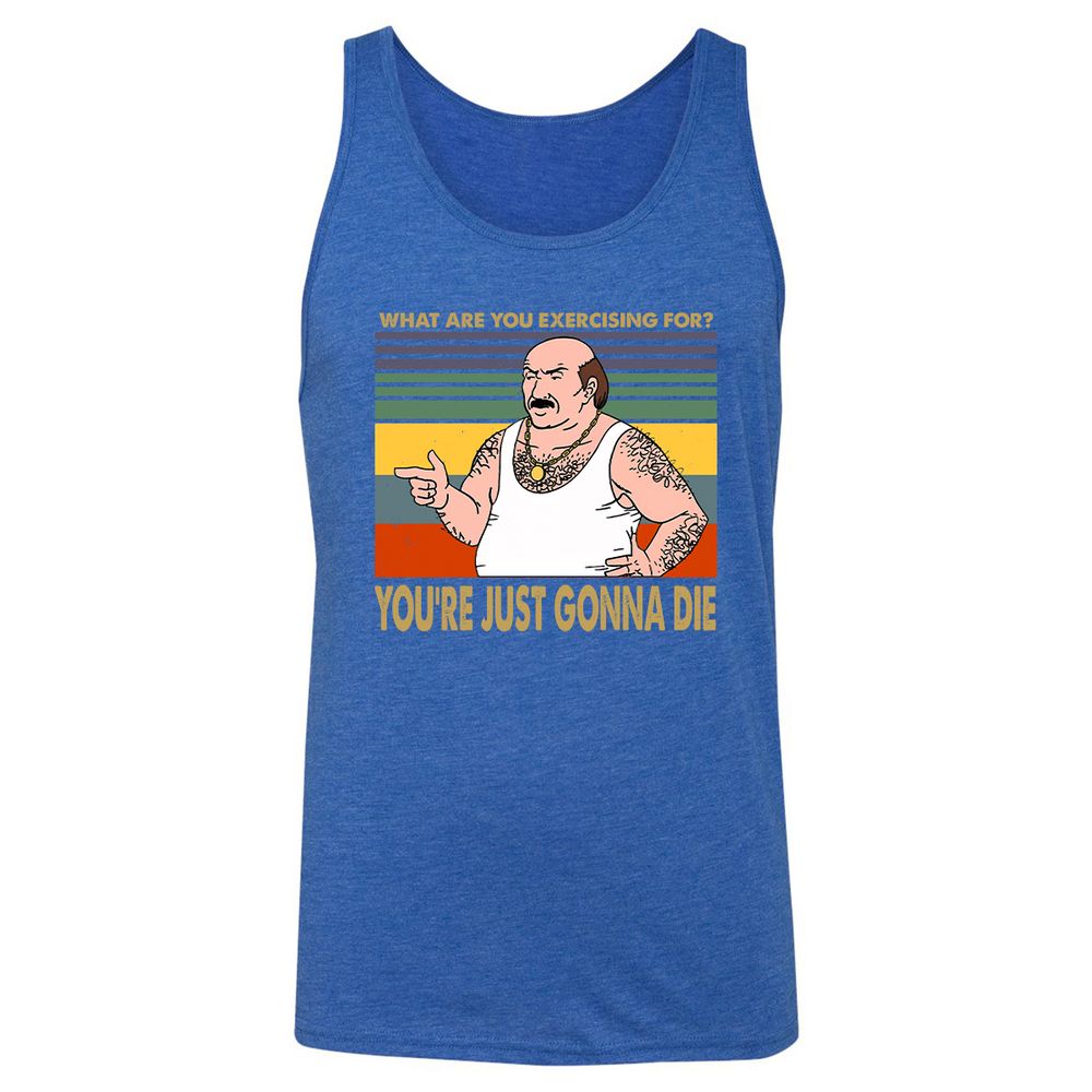 Unisex Jersey Tank - 2JC978D1 - True Royal Triblend - 12
