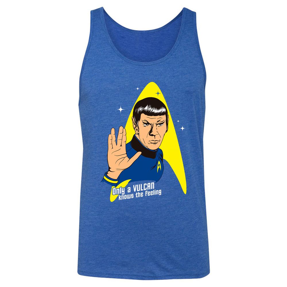 Unisex Jersey Tank - EM2FPR1G - True Royal Triblend - 12