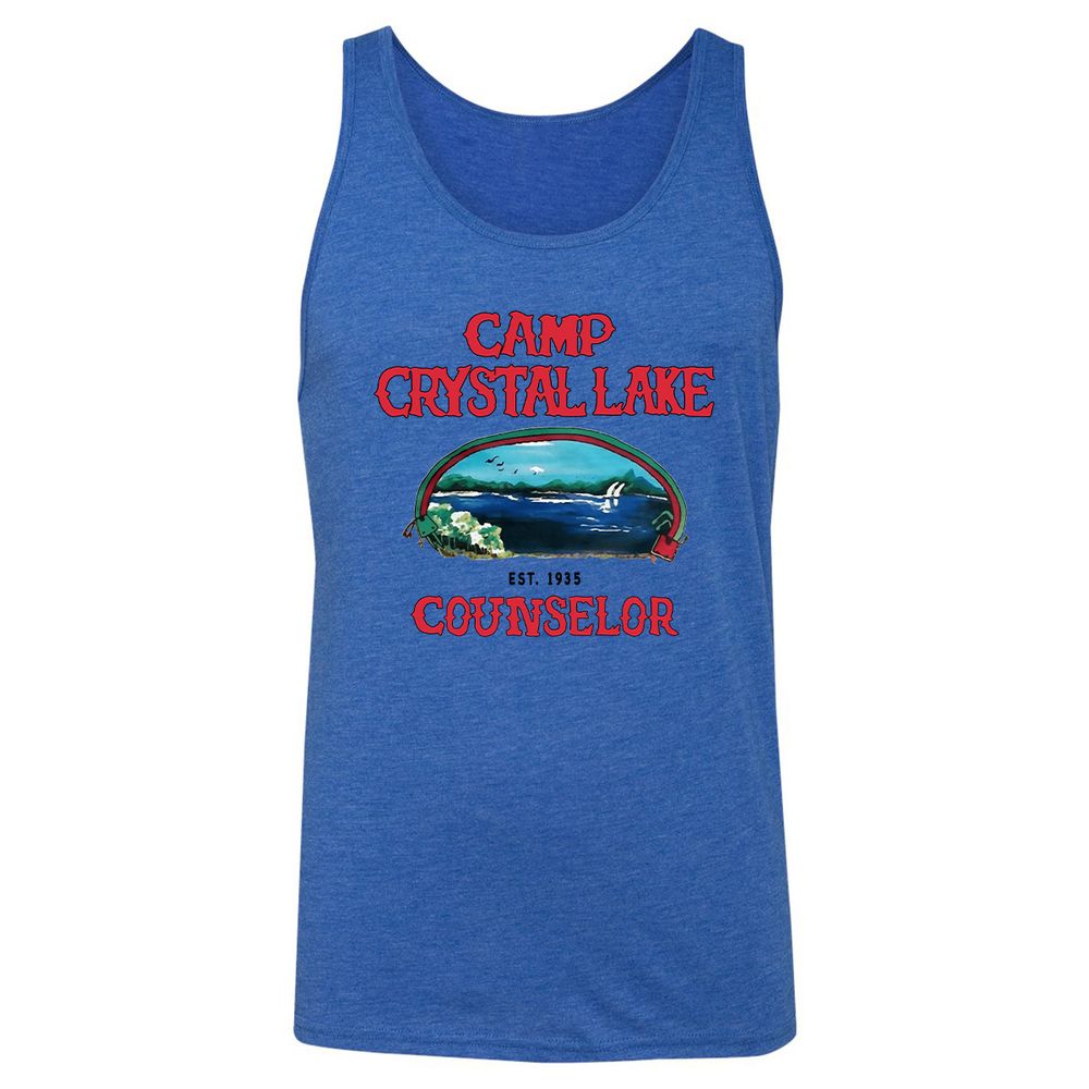 Unisex Jersey Tank - 4YSU3NVY - True Royal Triblend - 12