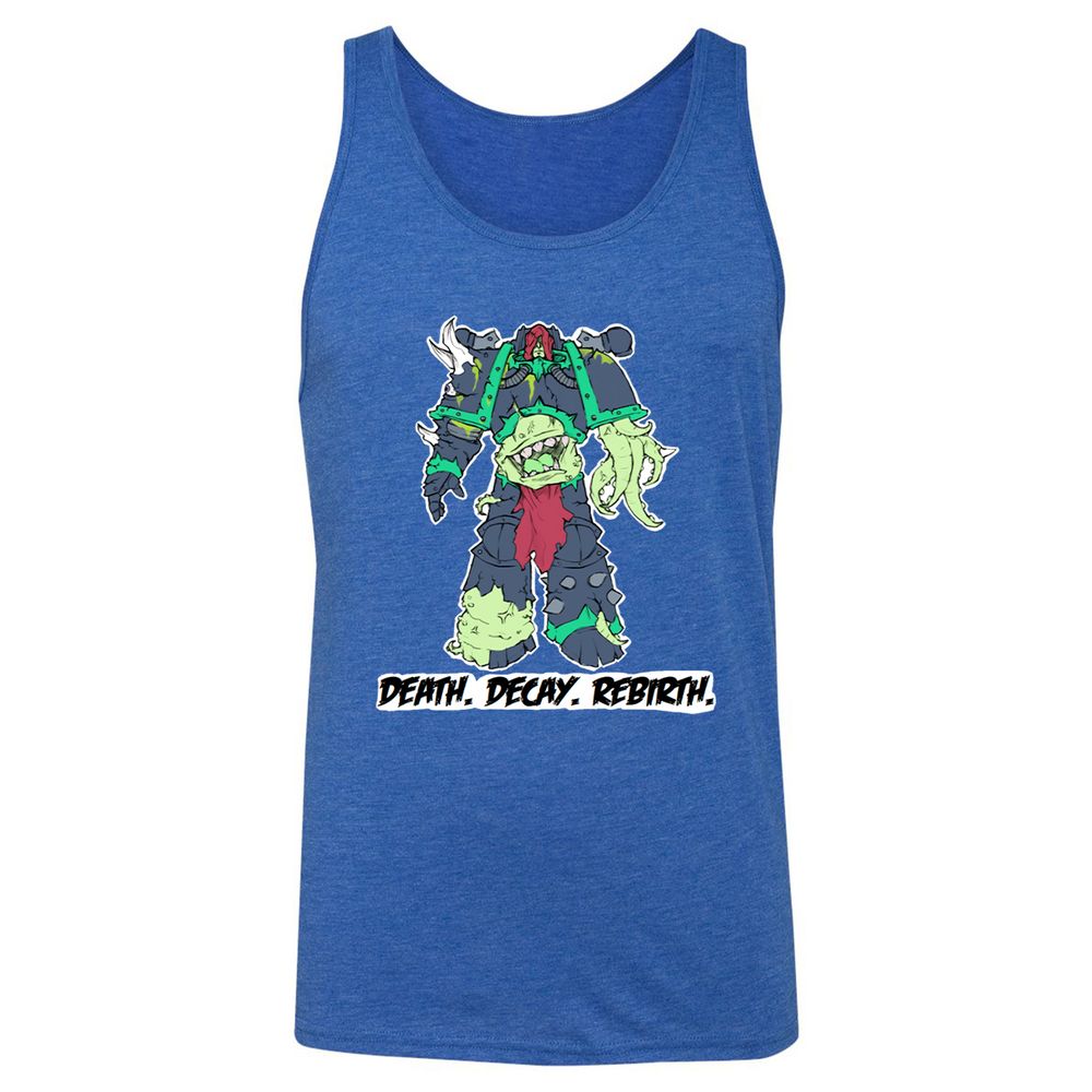 Unisex Jersey Tank - CZUK61FB - True Royal Triblend - 12