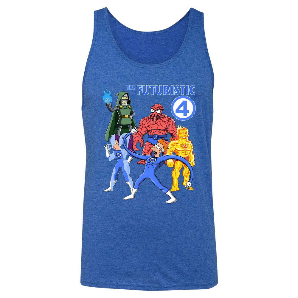 Unisex Jersey Tank - 6VNEZXRC - True Royal Triblend - 12