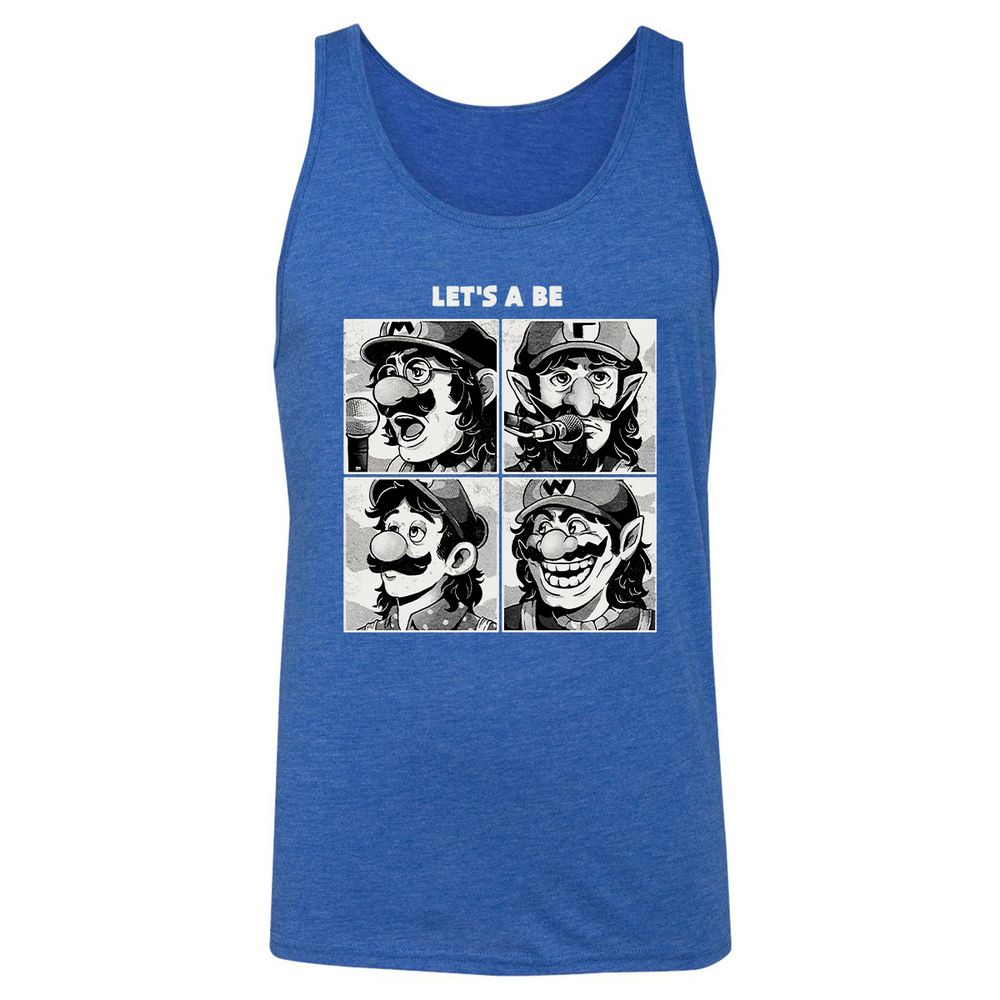 Unisex Jersey Tank - 3RKFF5QQ - True Royal Triblend - 12