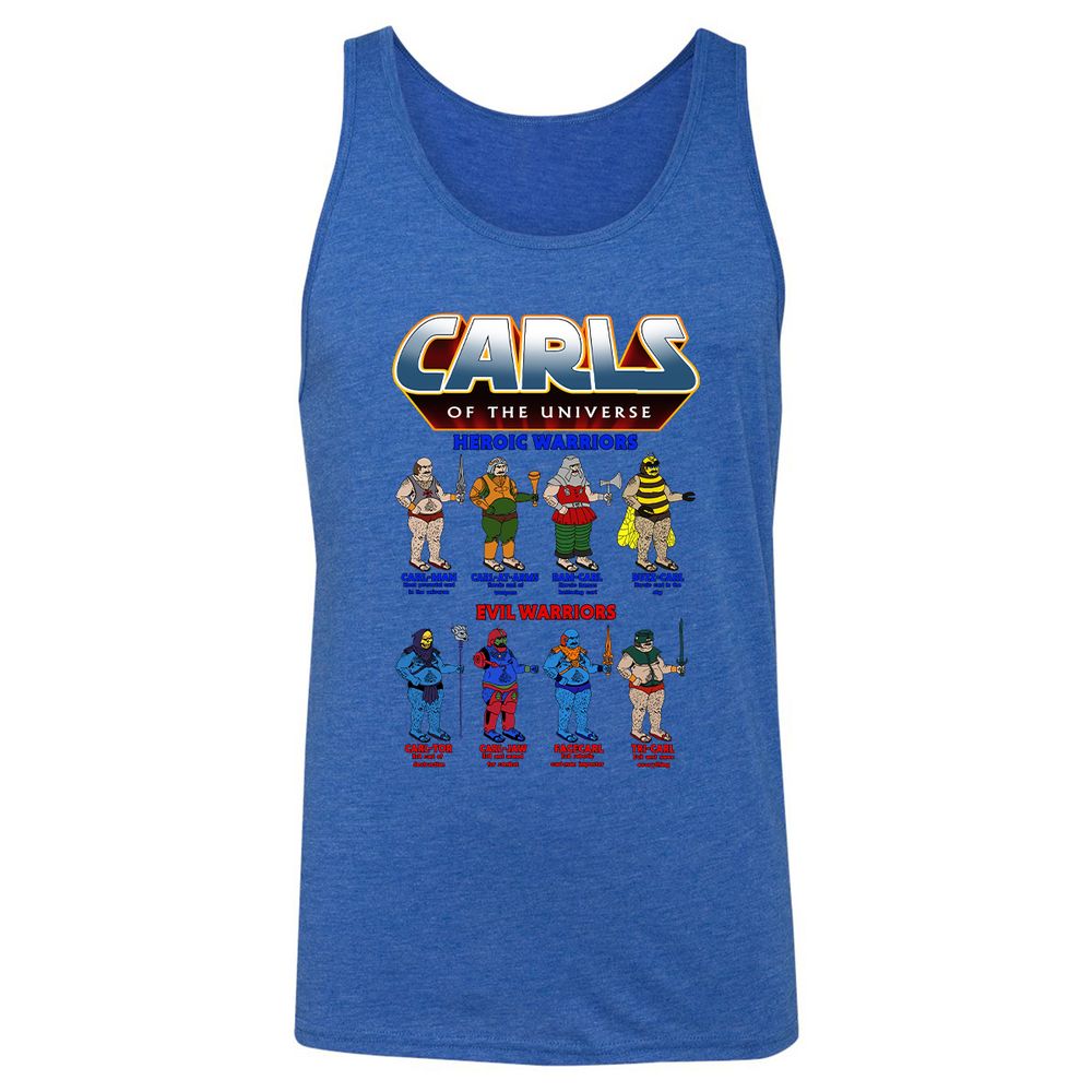 Unisex Jersey Tank - 42MP285J - True Royal Triblend - 12