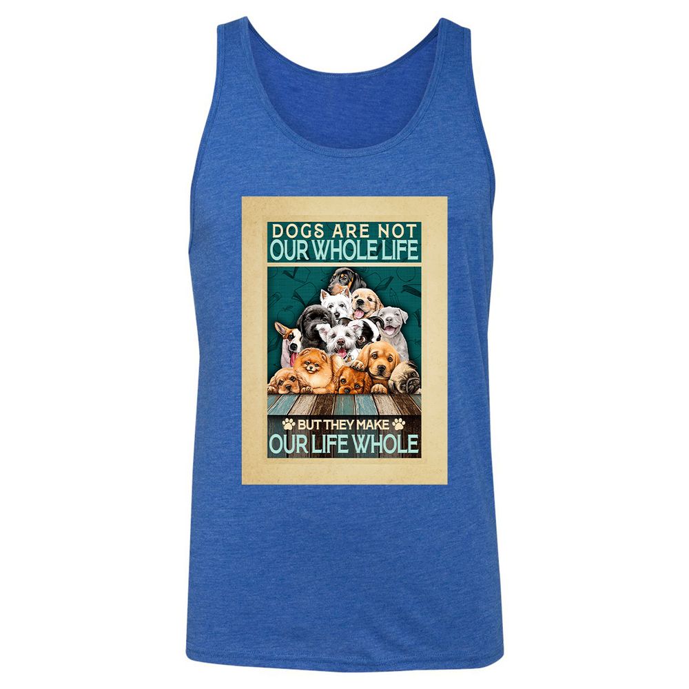 Unisex Jersey Tank - YHPGSF9W - True Royal Triblend - 12