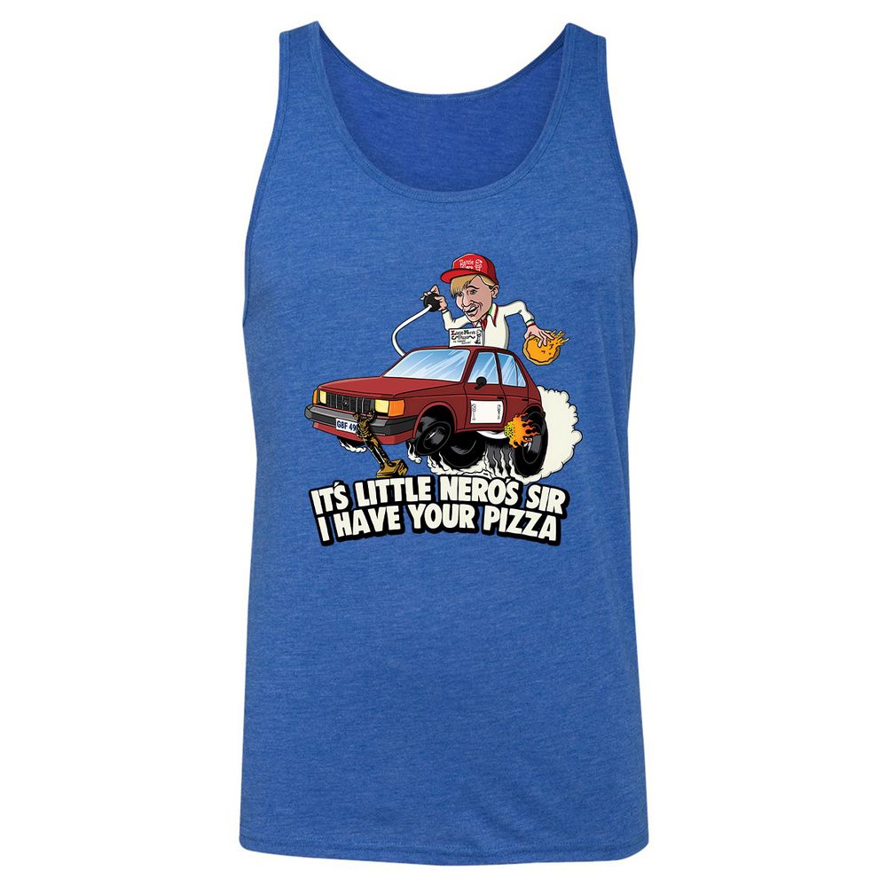 Little Nero's I have your pizza! - True Royal Triblend - 12