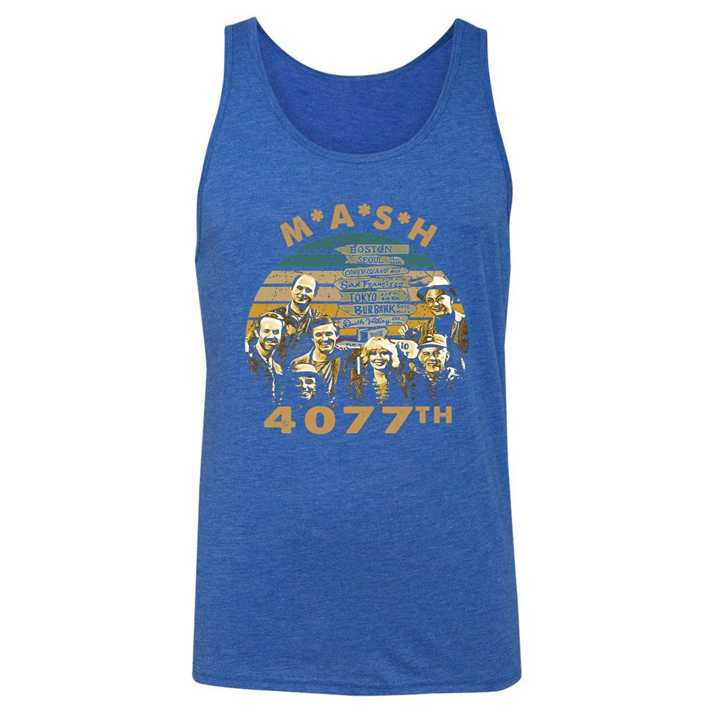 Unisex Jersey Tank - Q6SBKJZQ - True Royal Triblend - 12