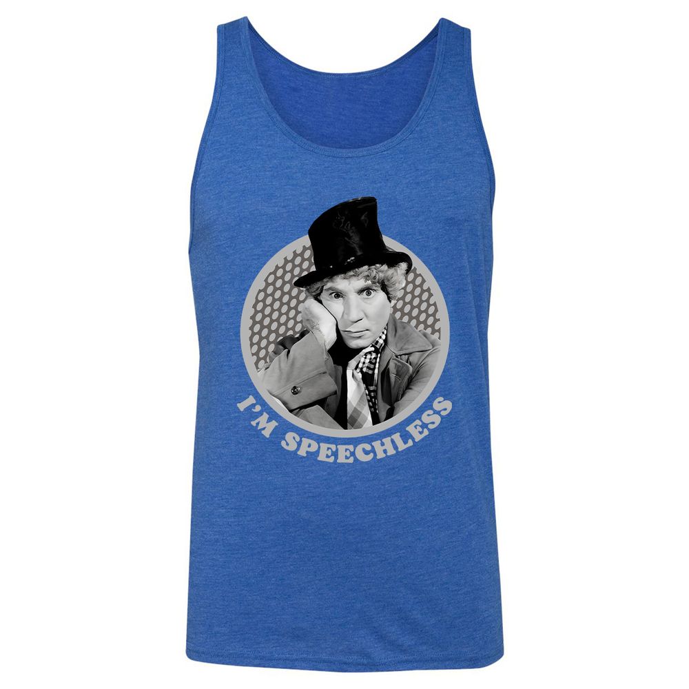 Unisex Jersey Tank - HBN47MNQ - True Royal Triblend - 12