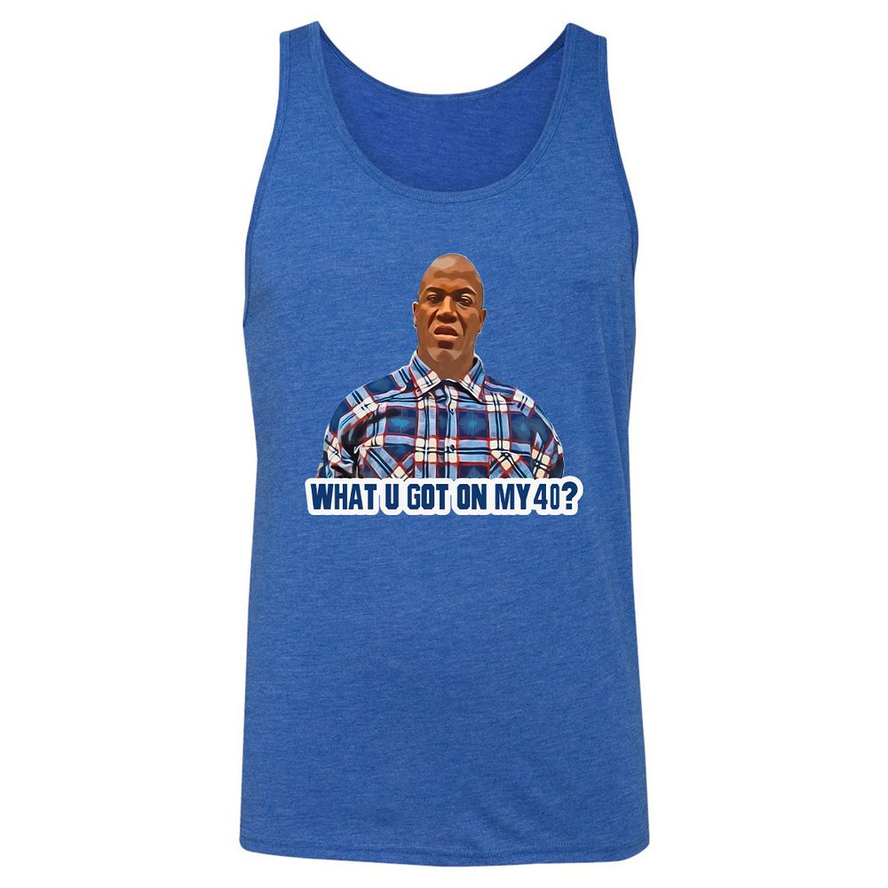 Unisex Jersey Tank - WM9J458C - True Royal Triblend - 12