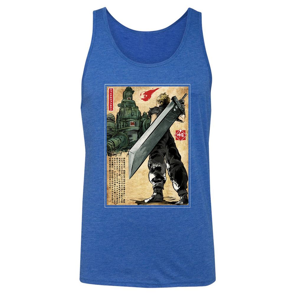 Unisex Jersey Tank - 5HZH82DJ - True Royal Triblend - 12