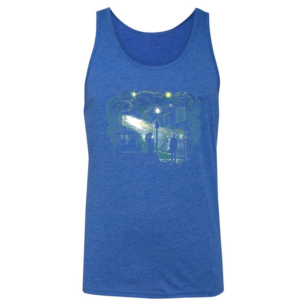 Unisex Jersey Tank - QQMZKX25 - True Royal Triblend - 12