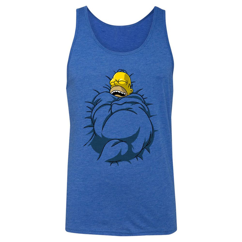 Unisex Jersey Tank - UEYWUABH - True Royal Triblend - 12