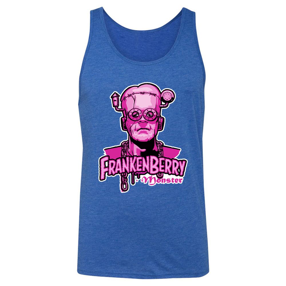 Unisex Jersey Tank - B8WU85PT - True Royal Triblend - 12