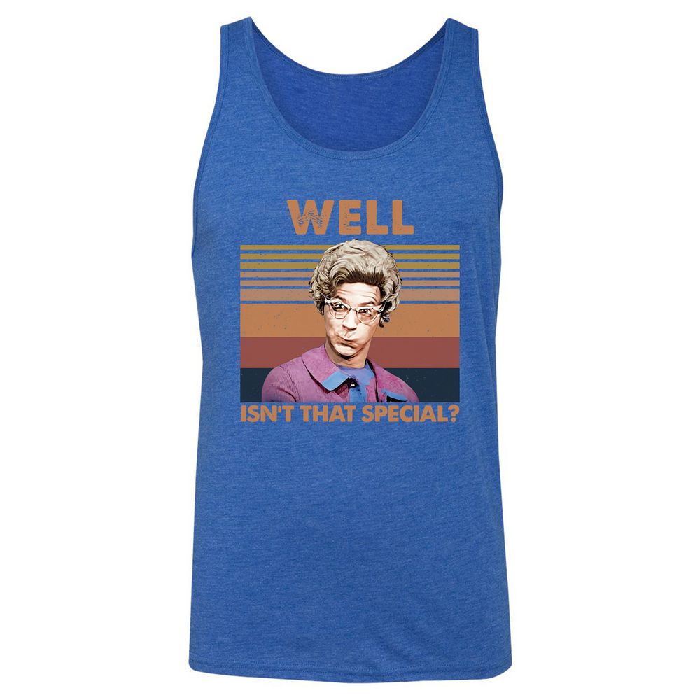 Unisex Jersey Tank - BWZKSGV6 - True Royal Triblend - 12