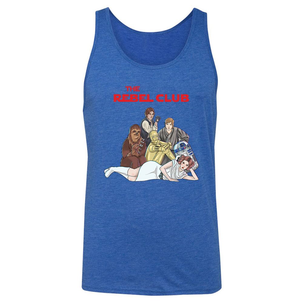 Unisex Jersey Tank - WD59B9RV - True Royal Triblend - 12