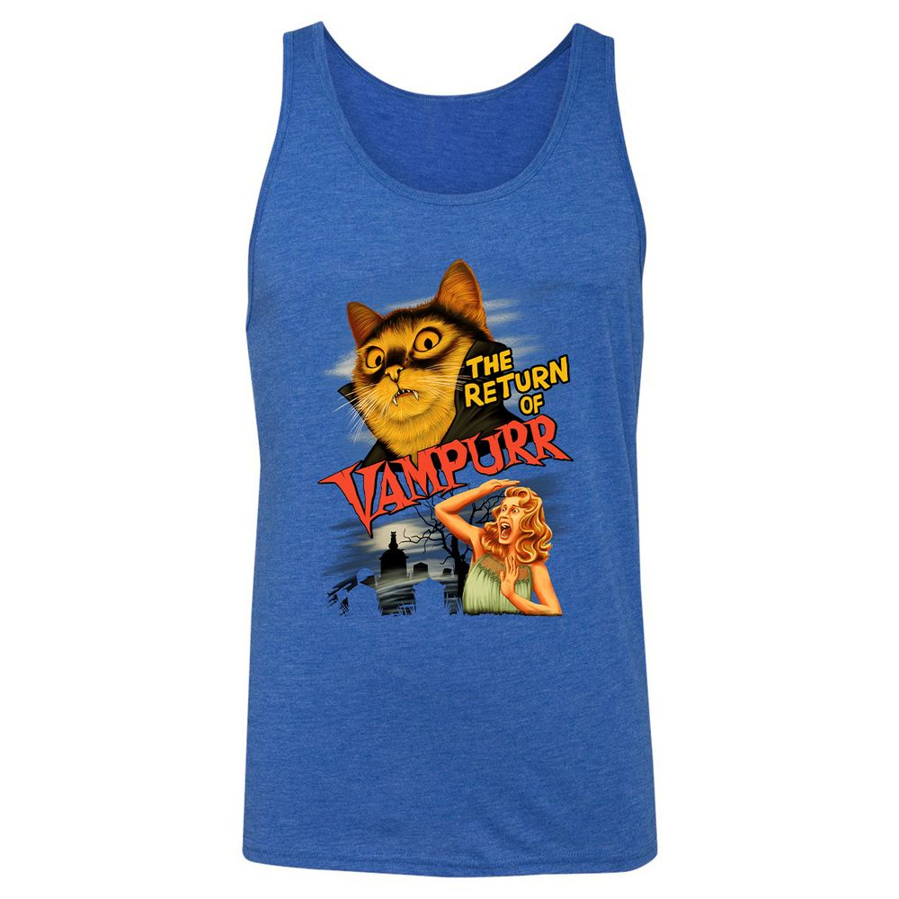 Unisex Jersey Tank - NRQ1BPTN - True Royal Triblend - 12