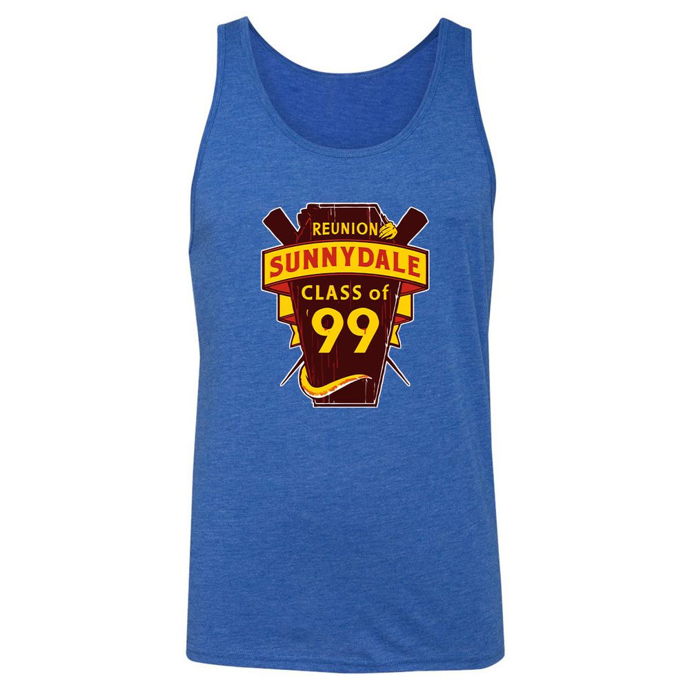 Unisex Jersey Tank - NHCRSGGM - True Royal Triblend - 12