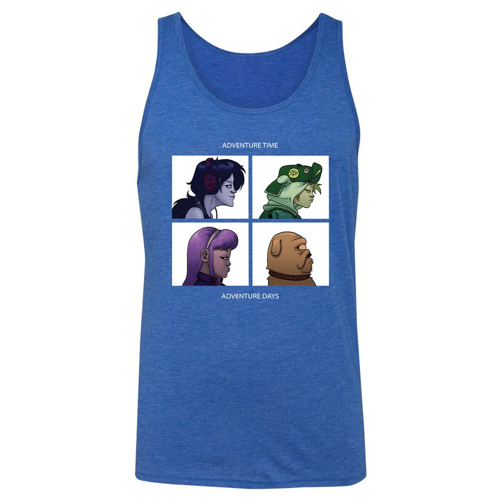Unisex Jersey Tank - 8BSQTYVP - True Royal Triblend - 12
