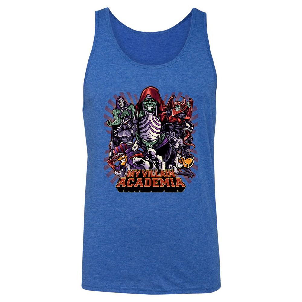 Unisex Jersey Tank - 9AE1651N - True Royal Triblend - 12