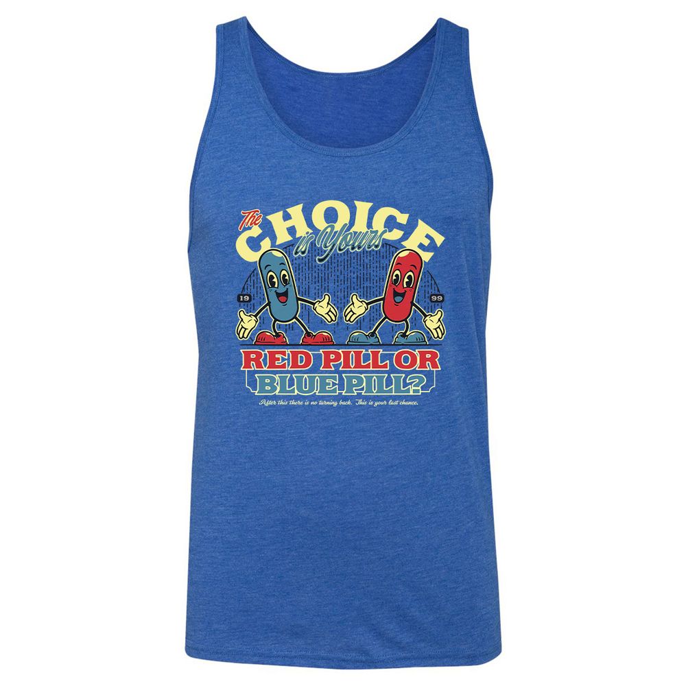 Unisex Jersey Tank - K5LPNYZV - True Royal Triblend - 12