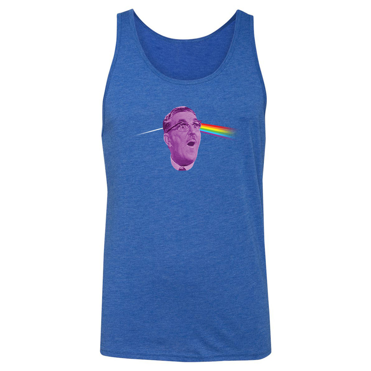 Unisex Jersey Tank - HUABZKWA - True Royal Triblend - 12