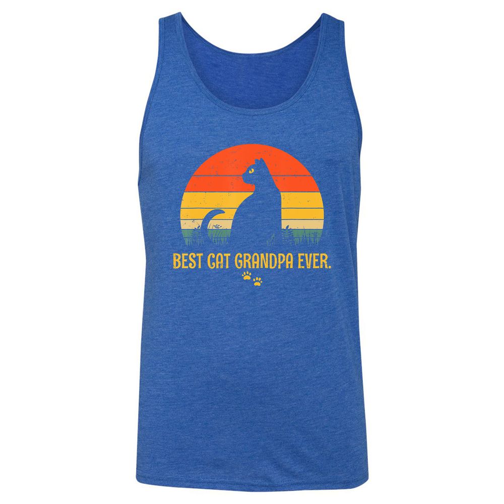Unisex Jersey Tank - F8VB6FRE - True Royal Triblend - 12