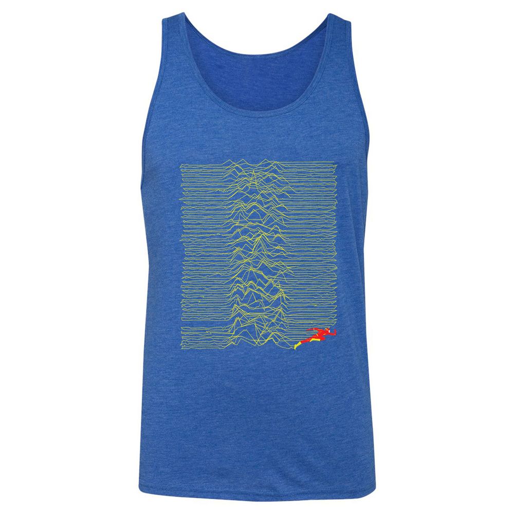 Unisex Jersey Tank - 1PM5WXW4 - True Royal Triblend - 12