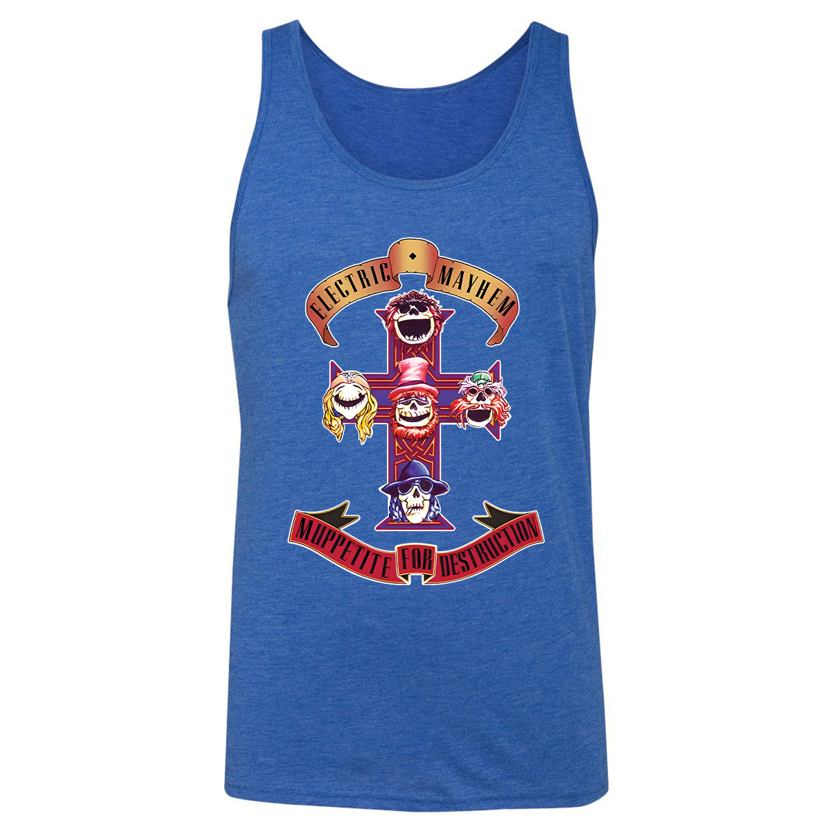 Unisex Jersey Tank - K419JNXT - True Royal Triblend - 12