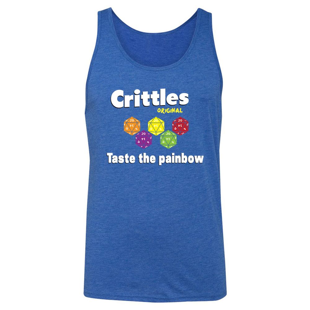 Unisex Jersey Tank - D2247BZ6 - True Royal Triblend - 12