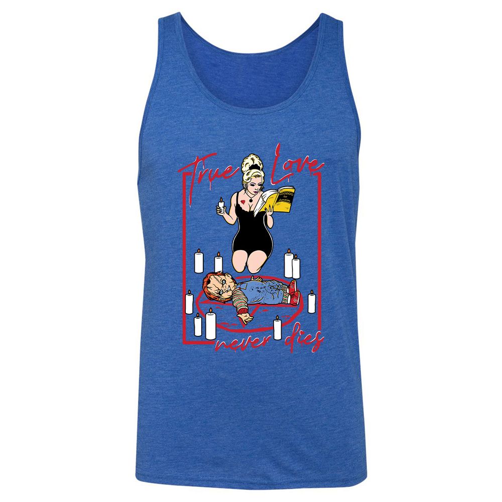 Unisex Jersey Tank - SMK9K1QA - True Royal Triblend - 12