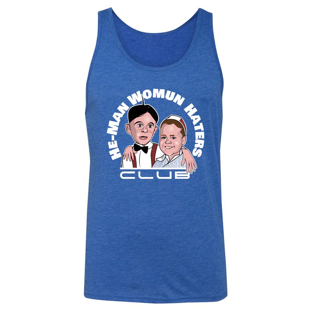 Unisex Jersey Tank - H73PLYLF - True Royal Triblend - 12