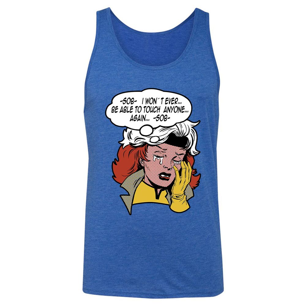 Unisex Jersey Tank - Q8T3K1LC - True Royal Triblend - 12