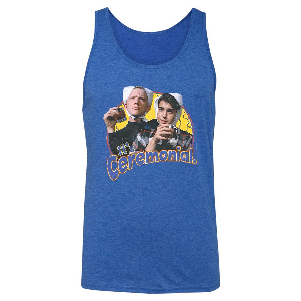 Unisex Jersey Tank - LSAEX5FP - True Royal Triblend - 12