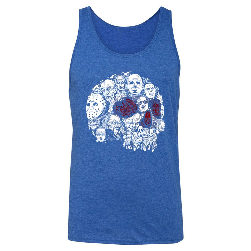 Unisex Jersey Tank - 4H5E8BXQ - True Royal Triblend - 12