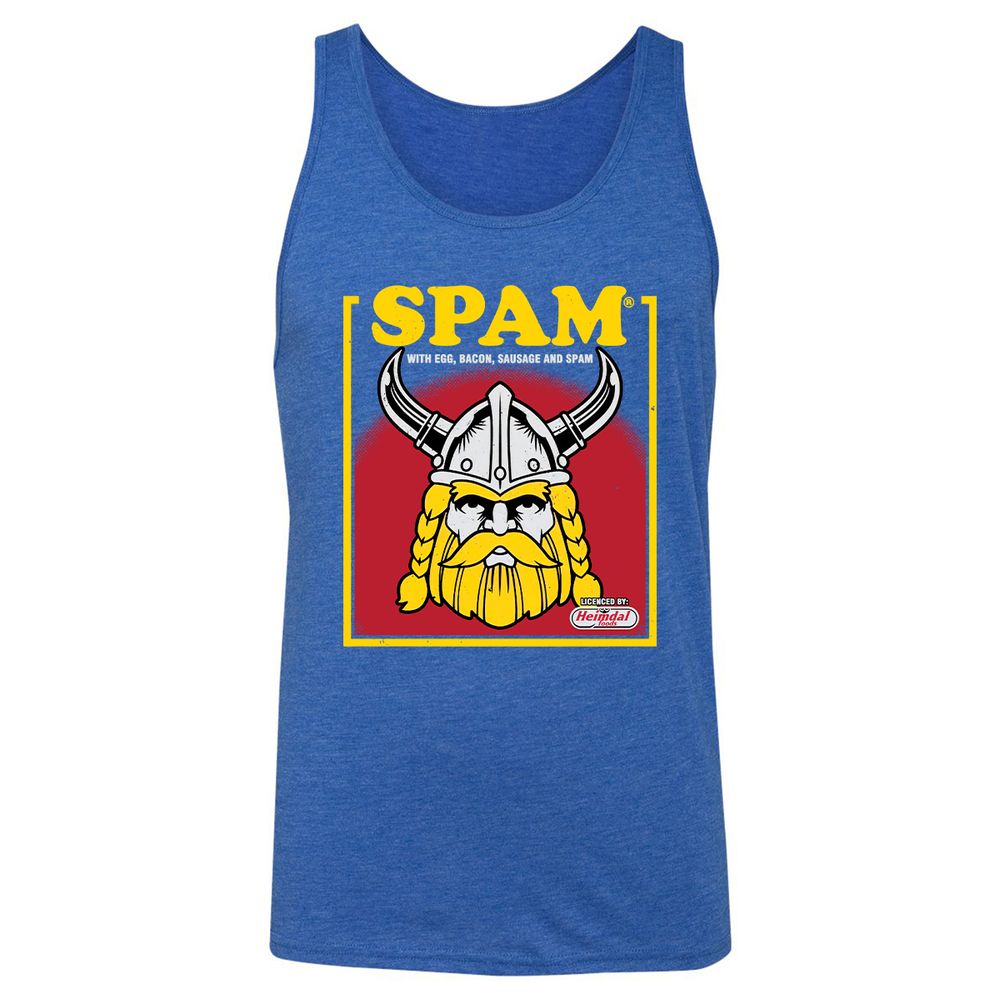 Unisex Jersey Tank - PYW25QLL - True Royal Triblend - 12