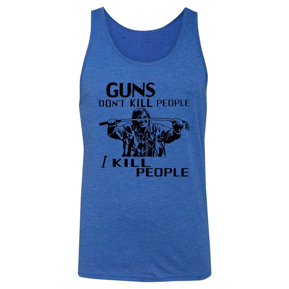 Unisex Jersey Tank - 1RT8VQ2M - True Royal Triblend - 12
