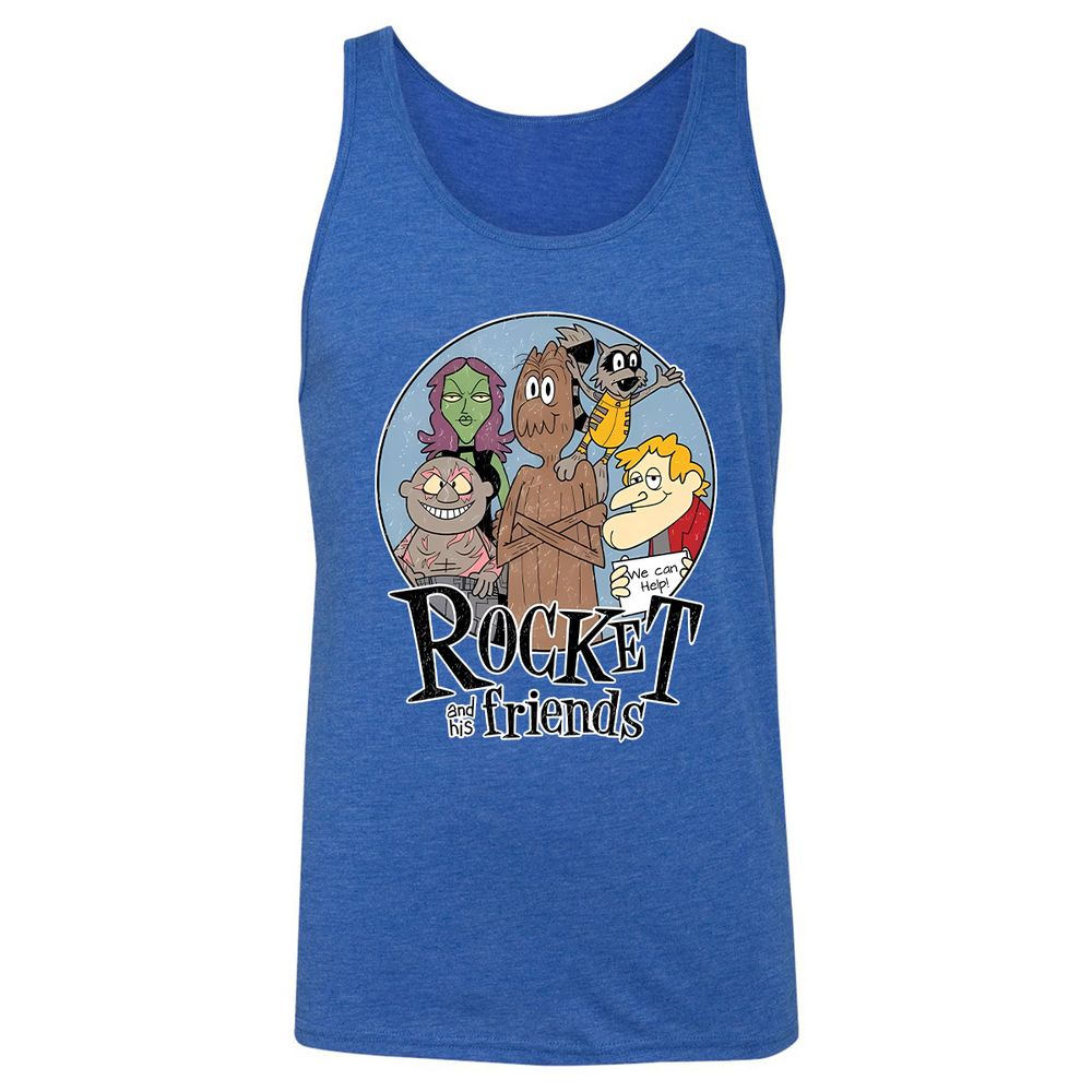 Unisex Jersey Tank - TQ16VUWQ - True Royal Triblend - 12