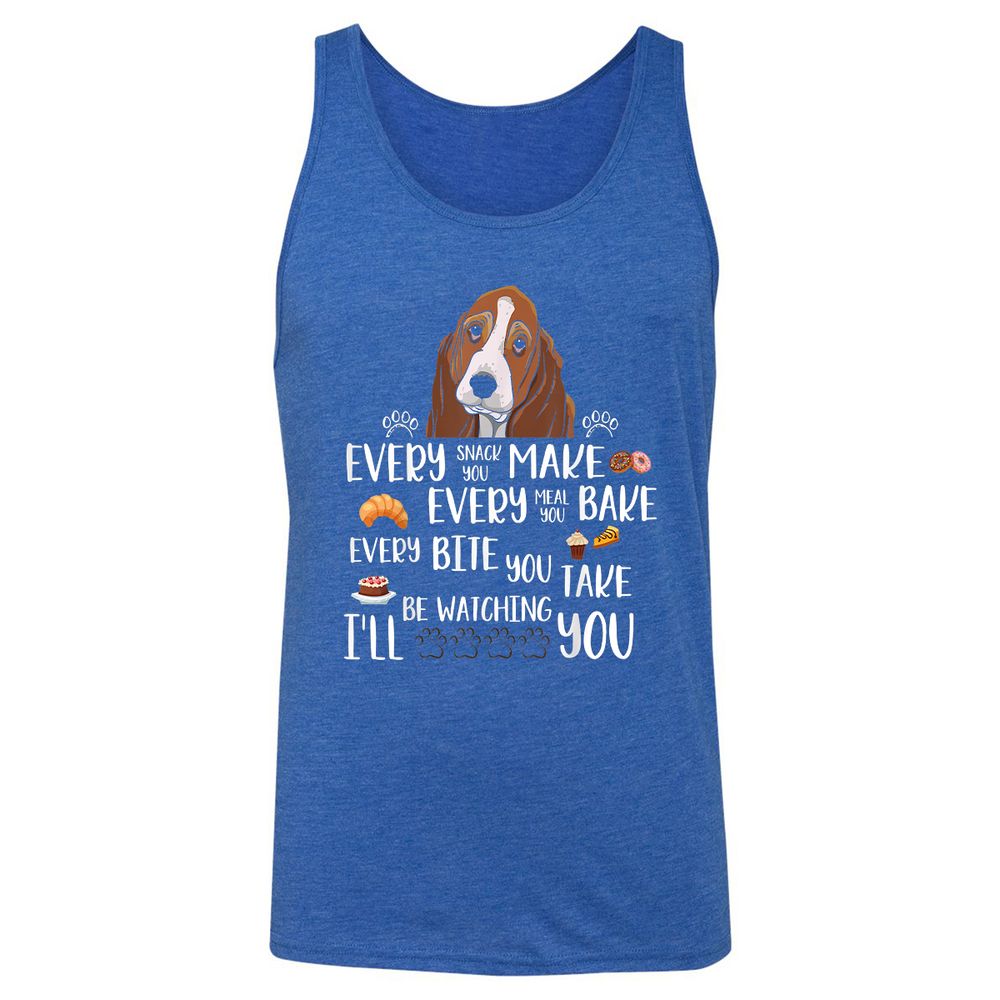 Unisex Jersey Tank - MSTXJL5S - True Royal Triblend - 12