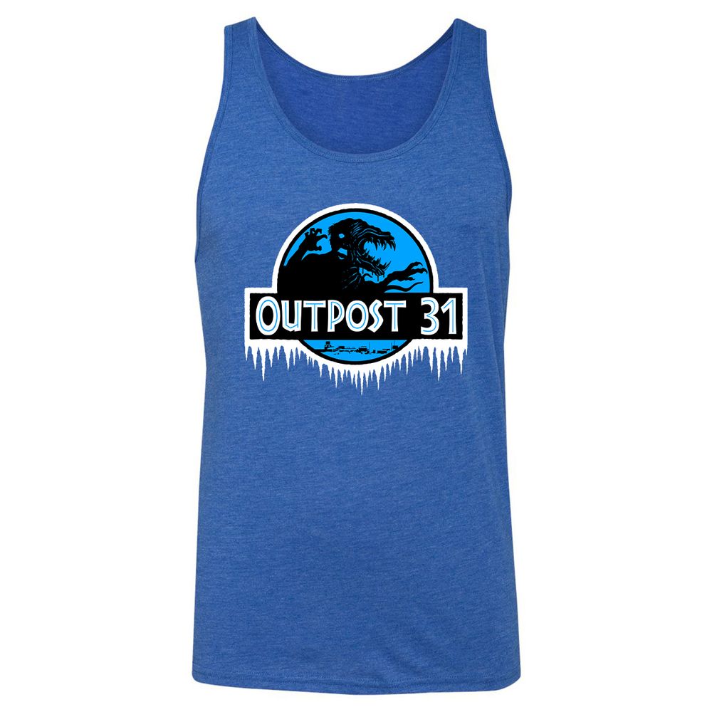 Unisex Jersey Tank - WYVCQHVQ - True Royal Triblend - 12